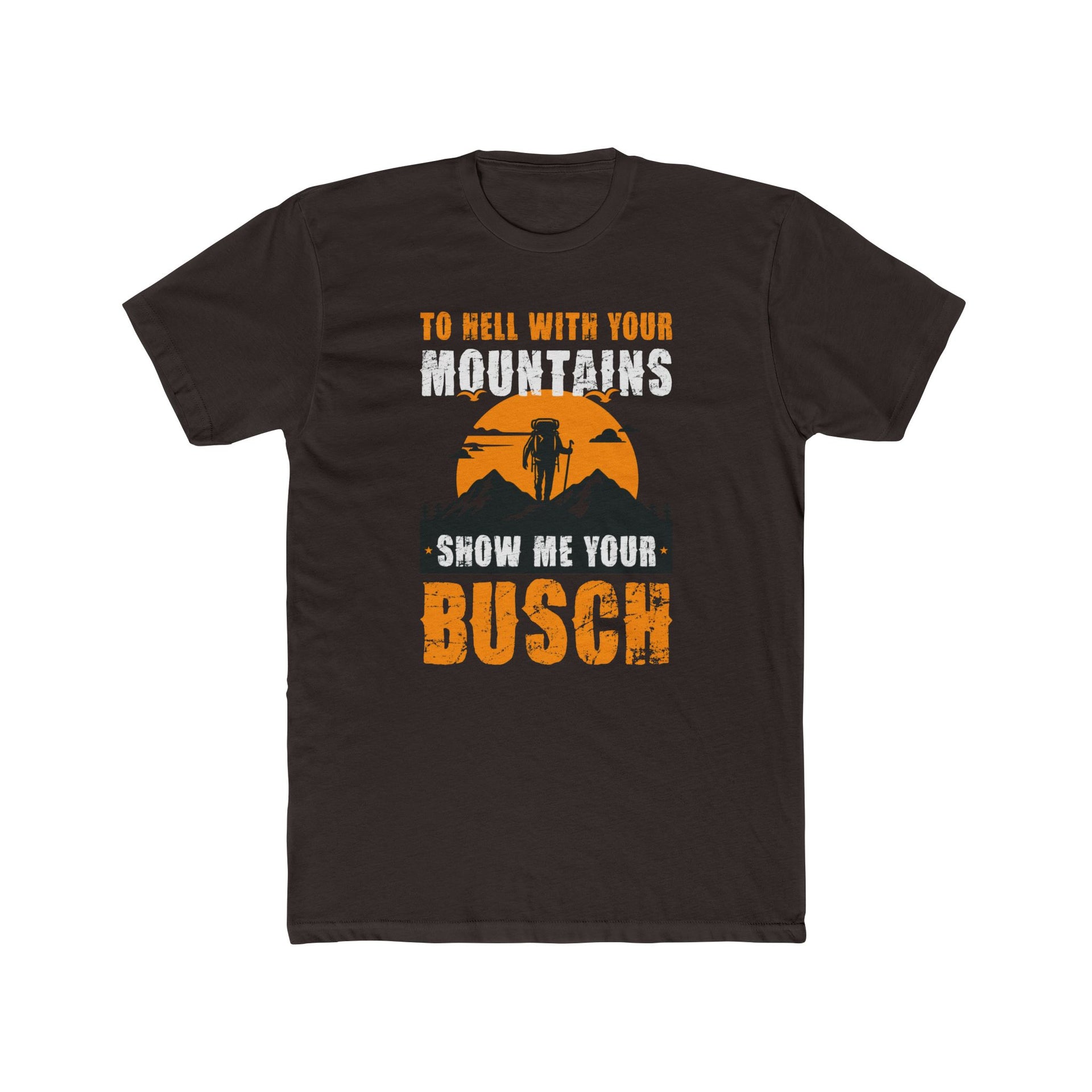 Outdoor Enthusiast Cotton Crew Tee - Show Me Your Busch