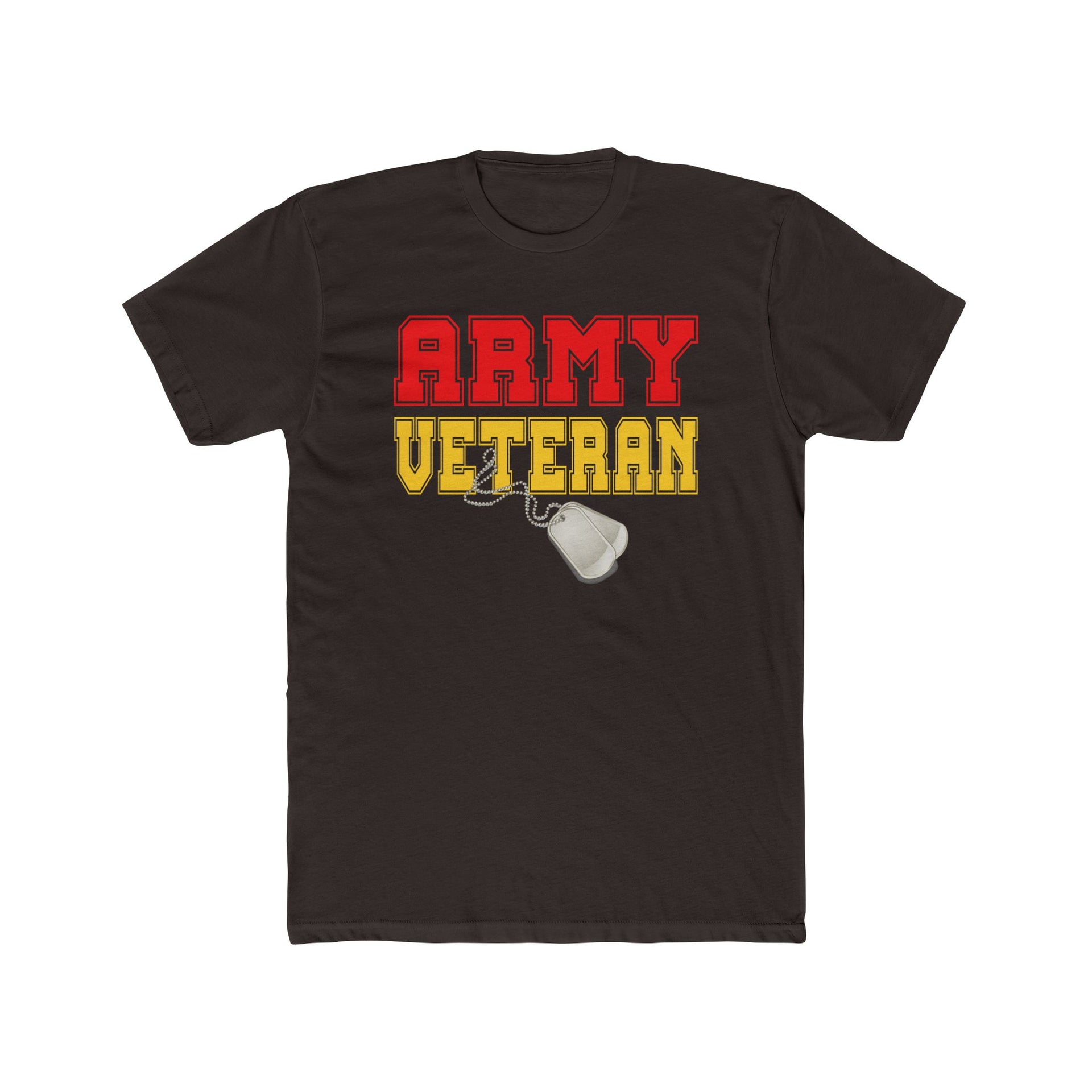 Military Pride T Shirt T-Shirt Army Veteran Unisex Cotton Crew Tee